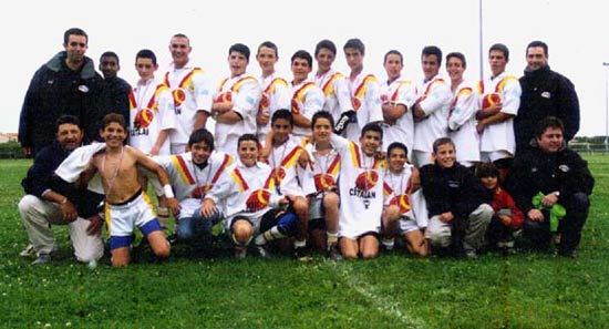 Groupe des minimes 2001-2002