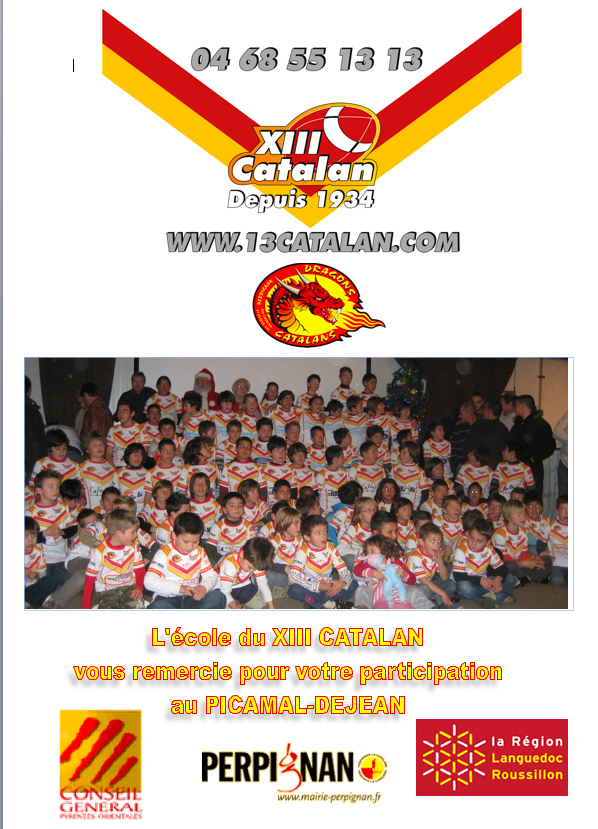 Remerciements tournoi 2010